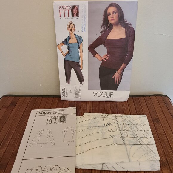 Vintage Vogue Today's Fit  Sandra Betzina Patterns - Three - Picture 11 of 15